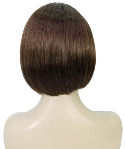 Medium Brown bob wigs for women