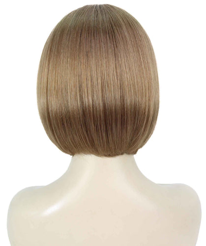  Light Aurburn with Bld Highlight Front bob wigs for women