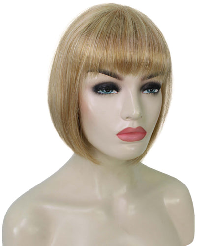 Strawberry Blonde bob wigs for women