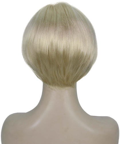 Platinum Blonde Pixie Hair Wig