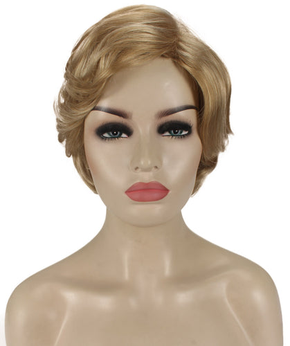 Champaign Blonde Pixie Bob Wig