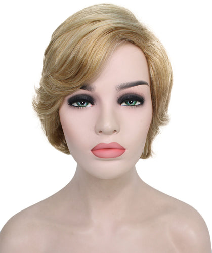 Strawberry Blonde Pixie Bob Wig