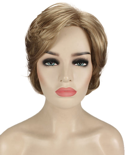 Honey Blonde Pixie Bob Wig