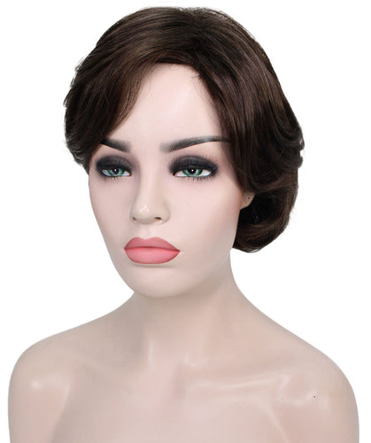 Chestnut Brown Pixie Bob Wig