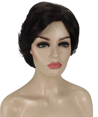 Dark Brown Pixie Bob Wig