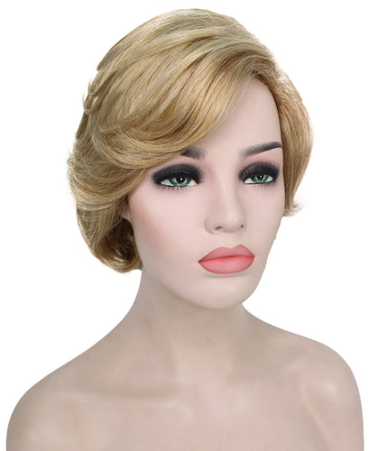 Strawberry Blonde Pixie Bob Wig