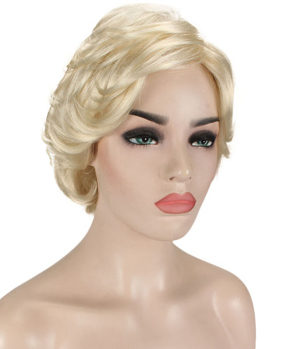 Platinum Blonde Pixie Bob Wig