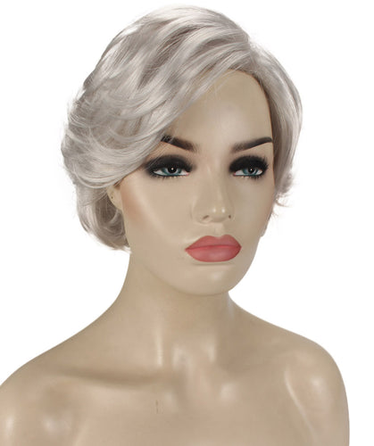 Silver Grey Pixie Bob Wig