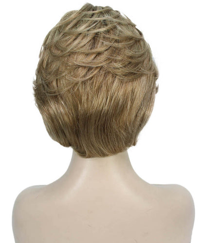 Ash Blonde Pixie Bob Wig