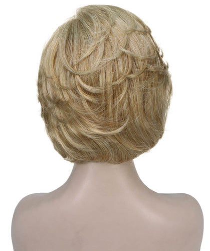 Strawberry Blonde Pixie Bob Wig