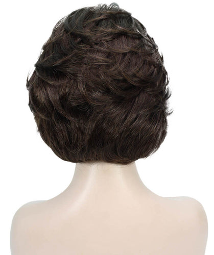 Chestnut Brown Pixie Bob Wig