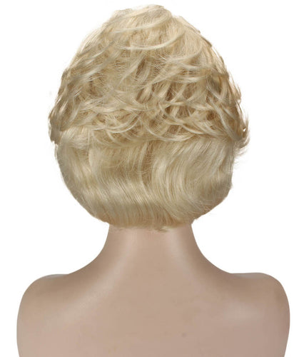 Platinum Blonde Pixie Bob Wig