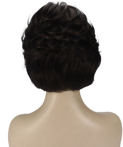 Dark Brown Pixie Bob Wig