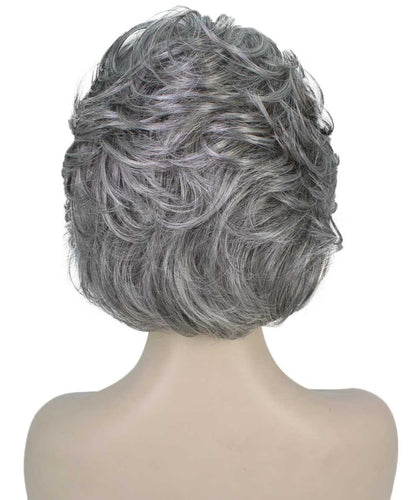 Salt & Pepper Grey Pixie Bob Wig