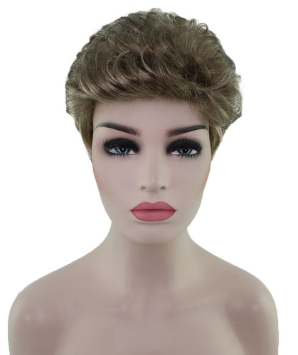 short wavy wig