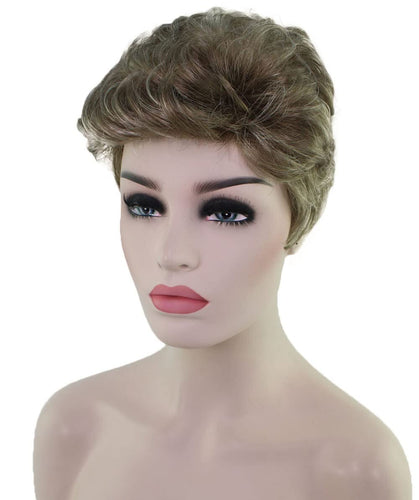 short wavy wig