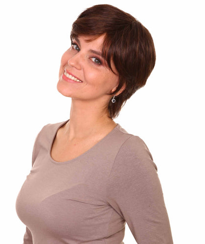 short pixie straight hair wig