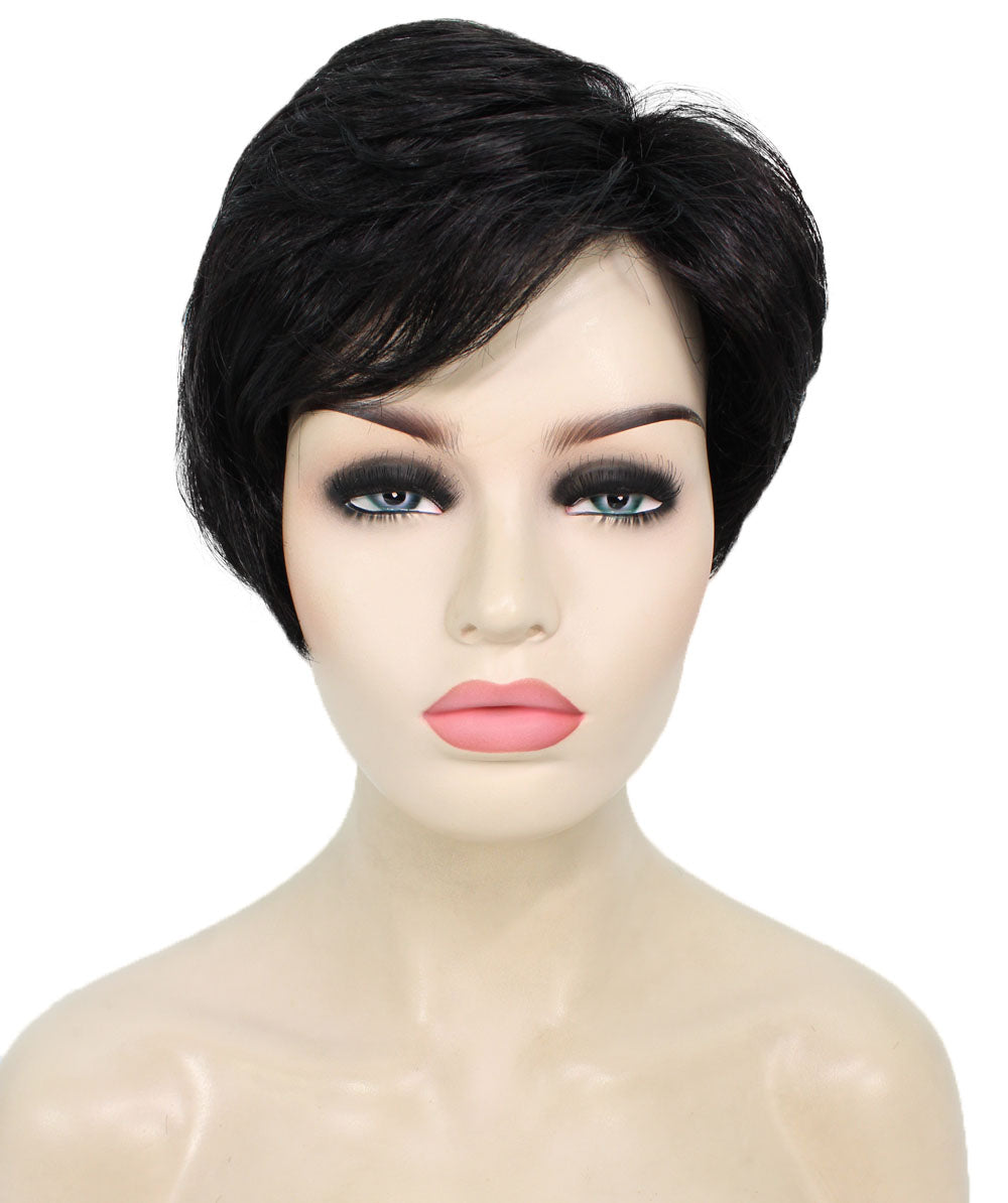 asymmetrical pixie wig