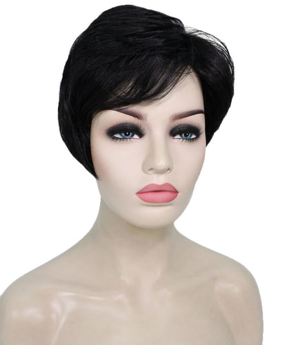 asymmetrical pixie wig