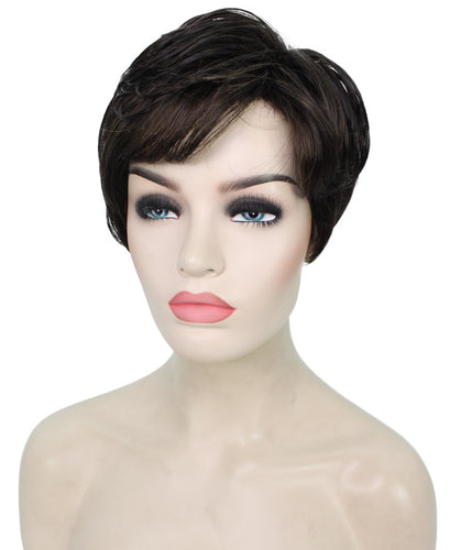 asymmetrical pixie wig