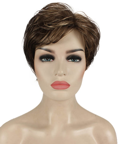 asymmetrical pixie wig