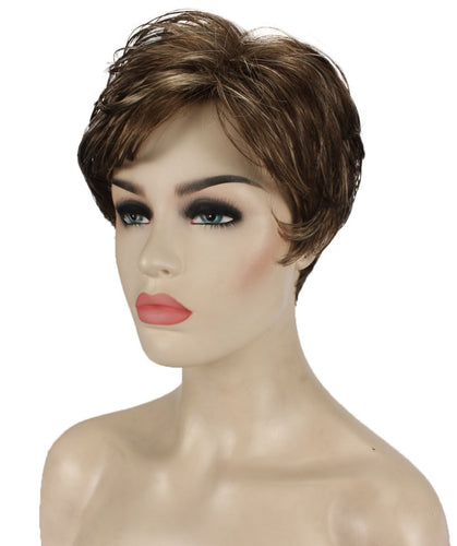 asymmetrical pixie wig