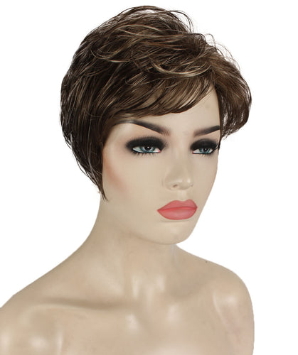 asymmetrical pixie wig