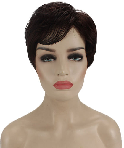 asymmetrical pixie wig