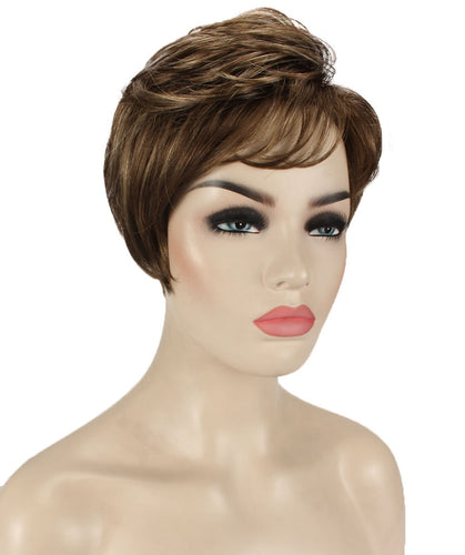 asymmetrical pixie wig