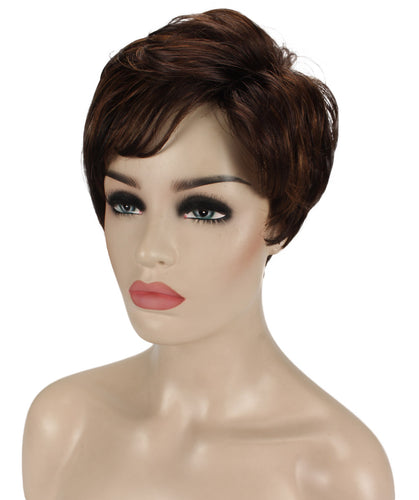 asymmetrical pixie wig