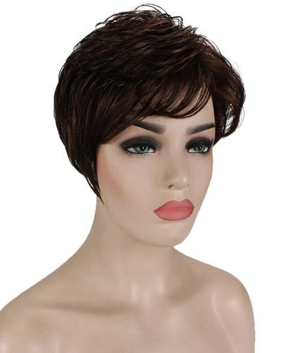 asymmetrical pixie wig