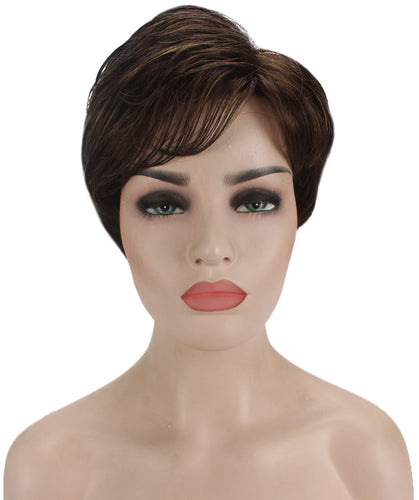 asymmetrical pixie wig