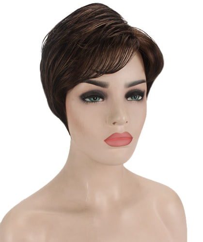 asymmetrical pixie wig