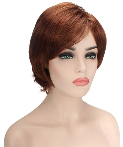 Alexis Wig by Still Me | Classic Razor-cut Wig | Natural Curly Layered Wig | Kanekalon Synthetic Fiber