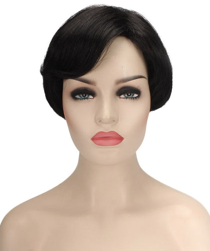 feathered layered bob