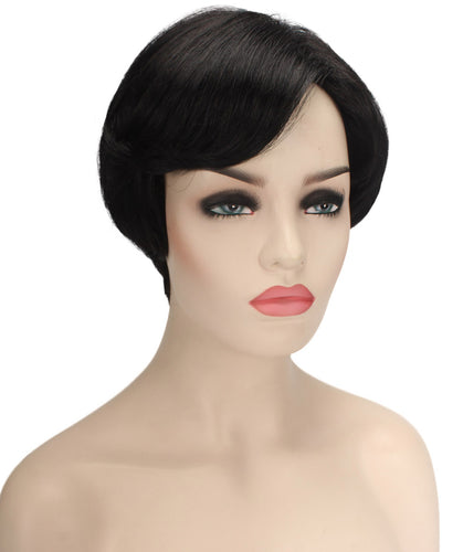 feathered layered bob