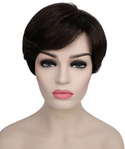 June by Still Me| Feathered Layered Bob| Kanekalon Synthetic Full Wig
