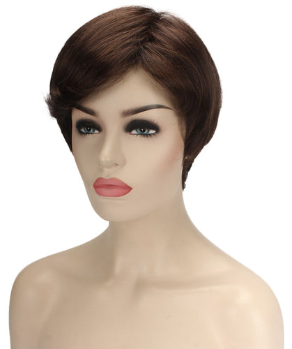 June by Still Me| Feathered Layered Bob| Kanekalon Synthetic Full Wig