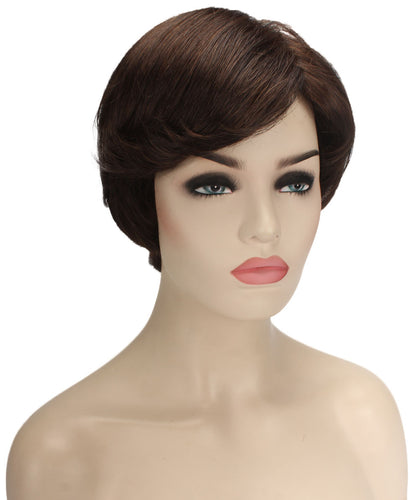 June by Still Me| Feathered Layered Bob| Kanekalon Synthetic Full Wig
