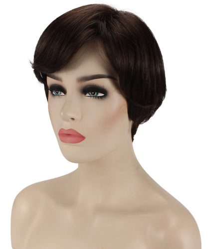 June by Still Me| Feathered Layered Bob| Kanekalon Synthetic Full Wig