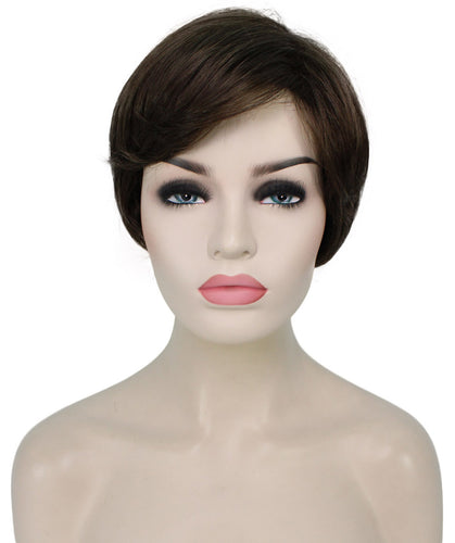 June by Still Me| Feathered Layered Bob| Kanekalon Synthetic Full Wig