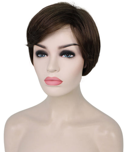 June by Still Me| Feathered Layered Bob| Kanekalon Synthetic Full Wig