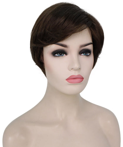 June by Still Me| Feathered Layered Bob| Kanekalon Synthetic Full Wig