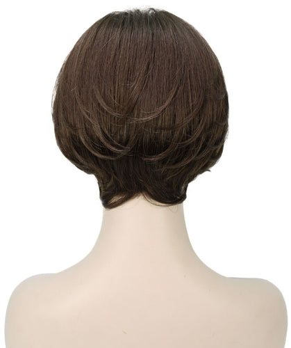 June by Still Me| Feathered Layered Bob| Kanekalon Synthetic Full Wig