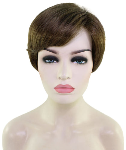 June by Still Me| Feathered Layered Bob| Kanekalon Synthetic Full Wig