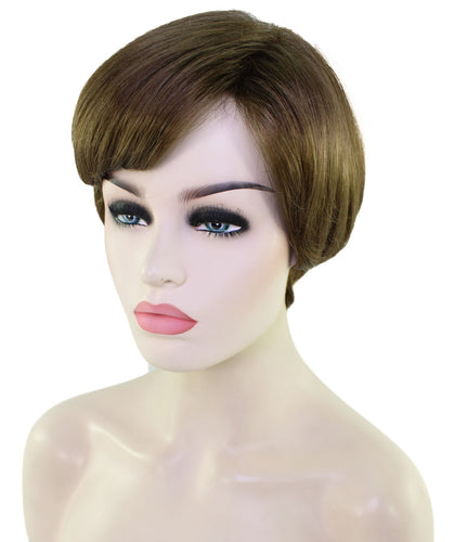 June by Still Me| Feathered Layered Bob| Kanekalon Synthetic Full Wig