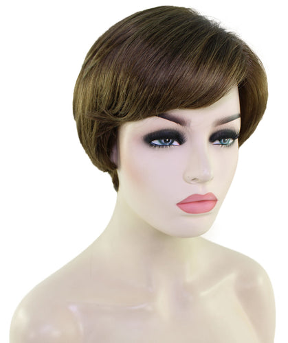 June by Still Me| Feathered Layered Bob| Kanekalon Synthetic Full Wig