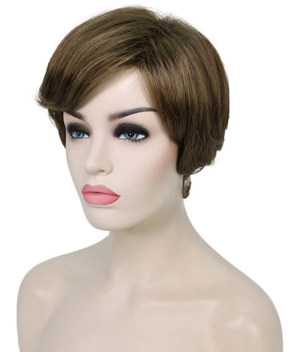 June by Still Me| Feathered Layered Bob| Kanekalon Synthetic Full Wig
