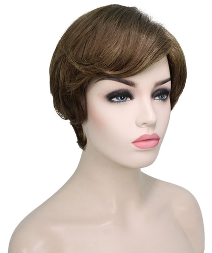 June by Still Me| Feathered Layered Bob| Kanekalon Synthetic Full Wig