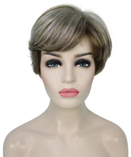 Ash Brown with Silver Grey Frost